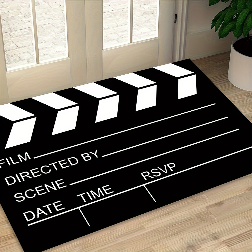 Home Cinema Accessories - VIKAMA Filmregisseur-Klappbrett, kreativer Teppich, Wohnzimmer, Arbeitszimmer,