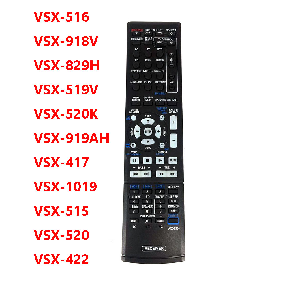 Home Cinema Pioneer - Fernbedienung für Pioneer AV-Receiver Heimkino AXD7534