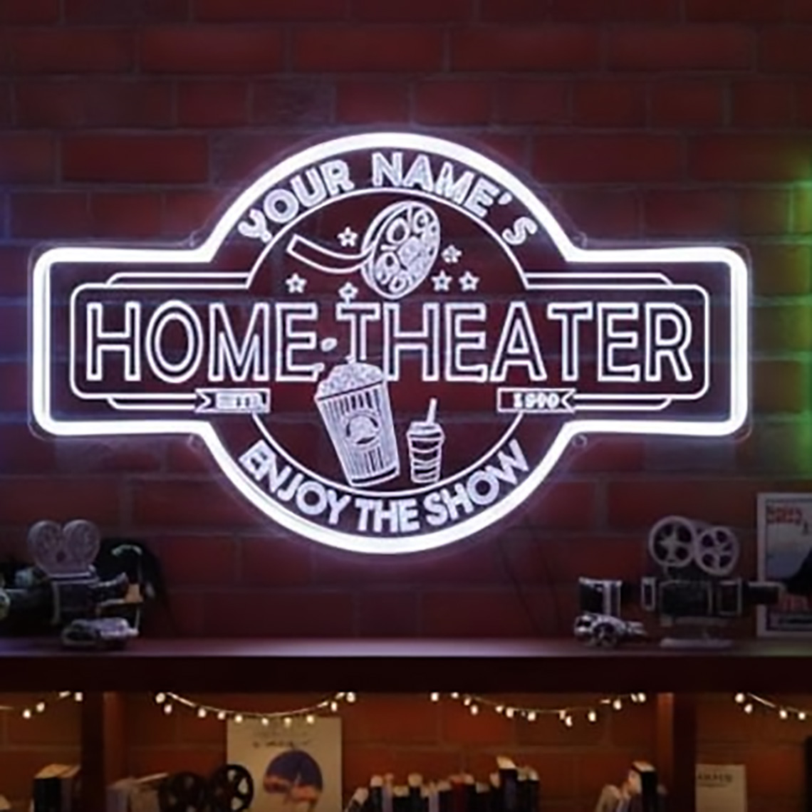 Maßgefertigtes Heimkino-Neonsc – Home Cinema Room Bewertung und Preis