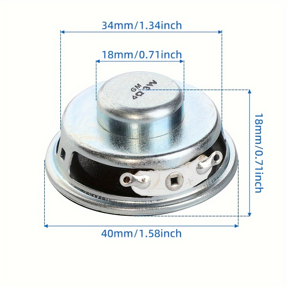 AUIN 2 Stück Mini 1,5 Zoll Vol – Home Cinema Accessories Bewertung und Preis